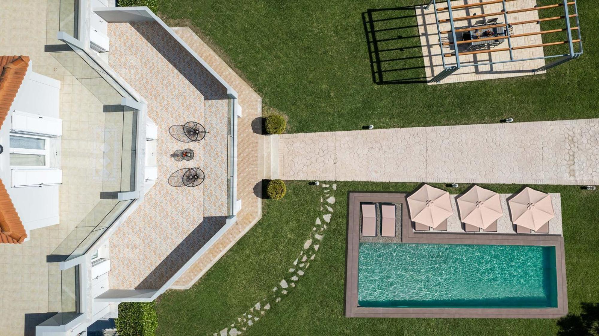 Gala'S Elegant Home Villa Tragaki Luaran gambar